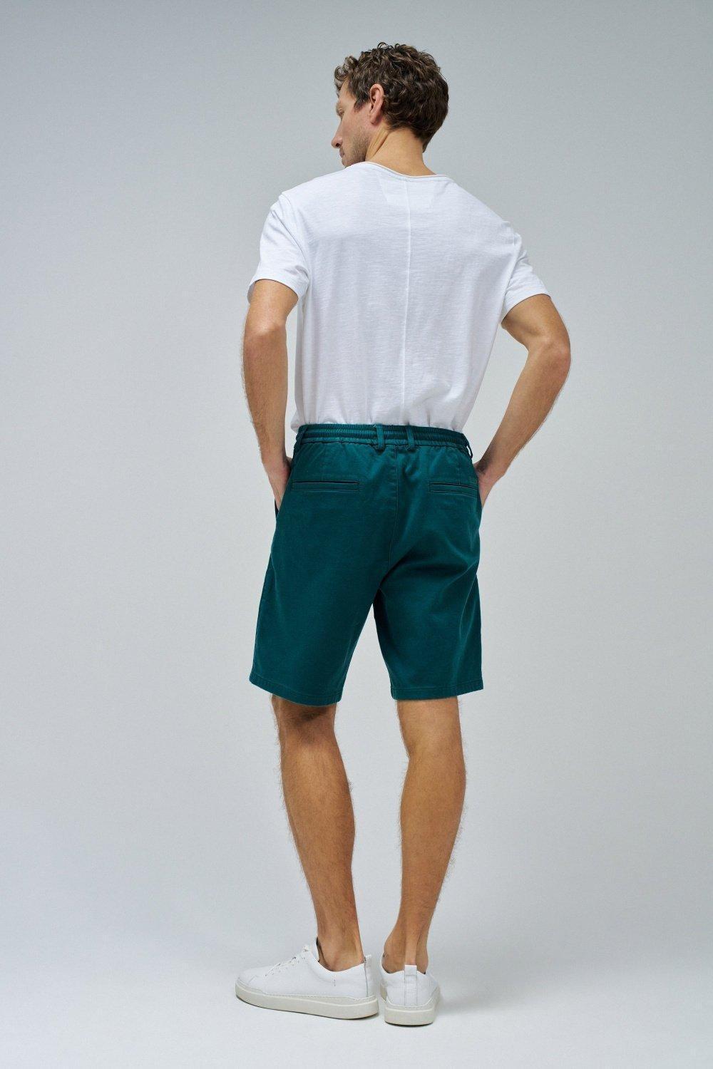 Solid Lounge Shorts, Green, large image number 3