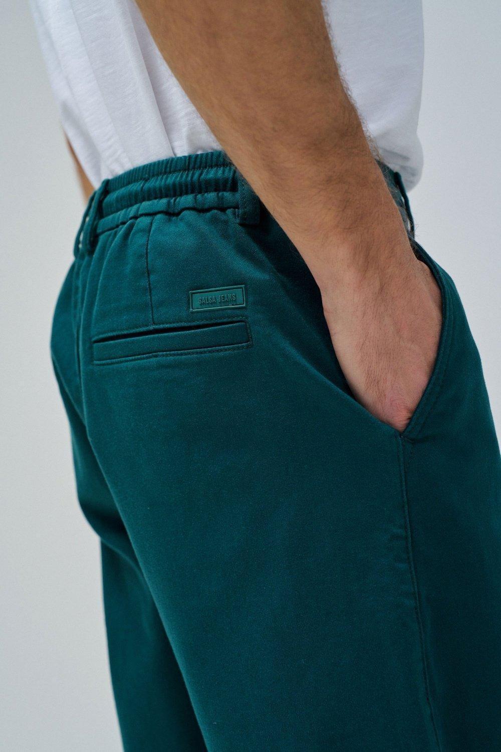 Solid Lounge Shorts, Green, large image number 4