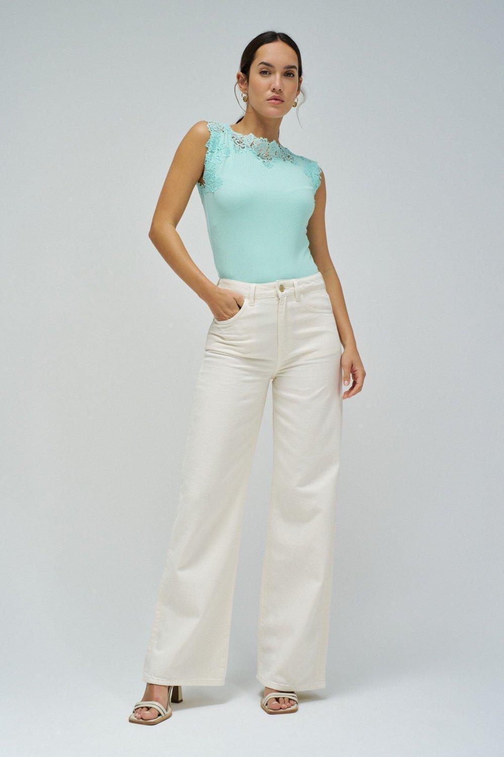 Top With Lace, , large image number 1