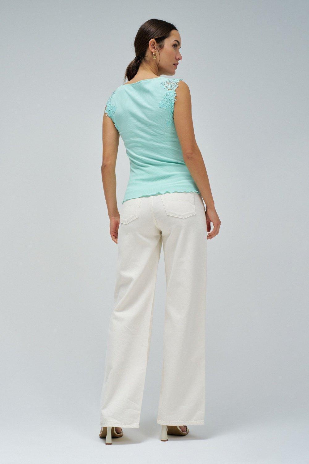 Top With Lace, , large image number 3