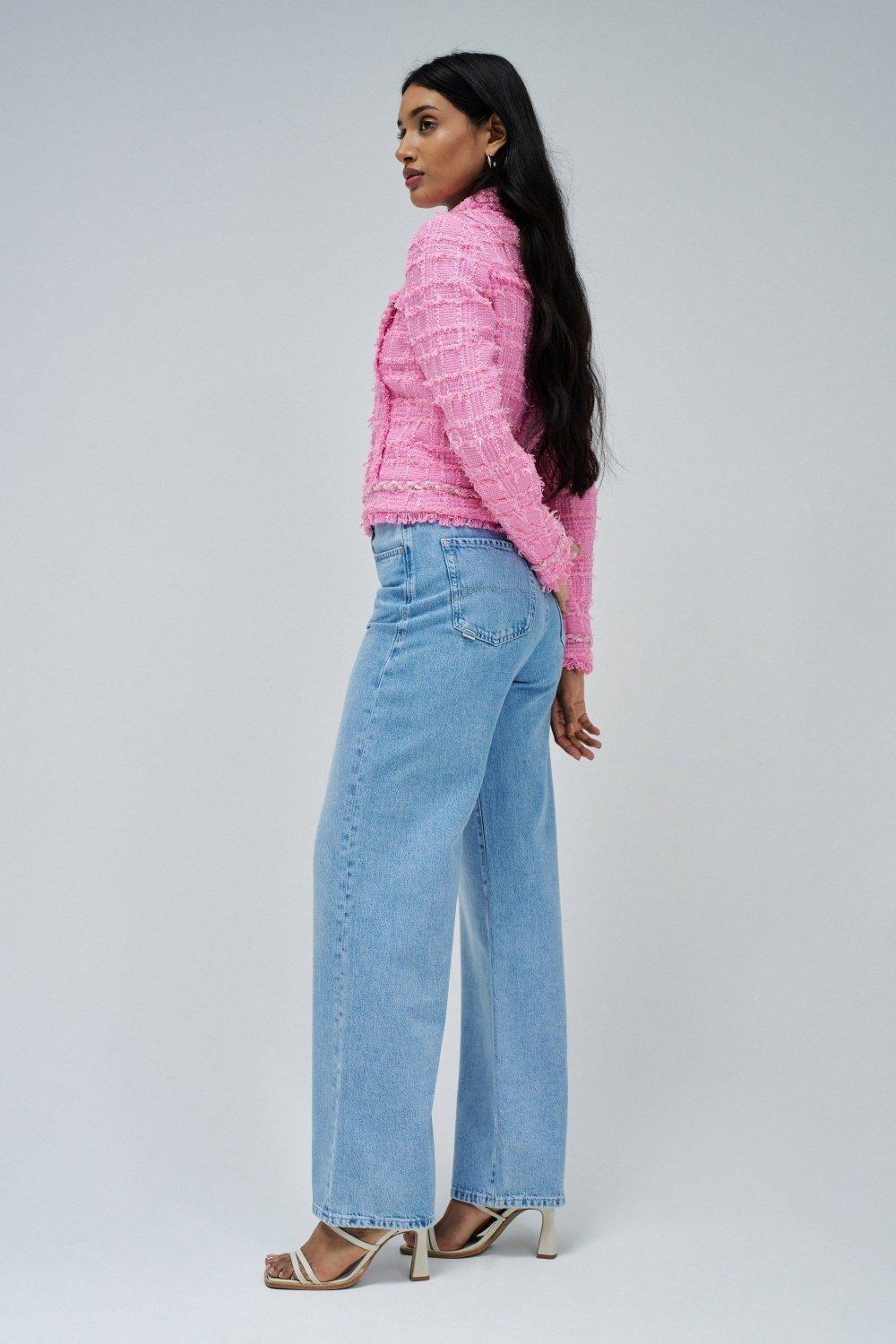 Pink Tweed Jacket, , large image number 2