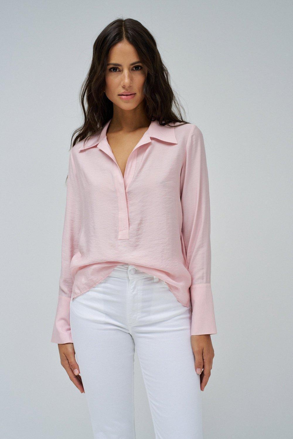Plain Flowing Blouse, , large image number 0