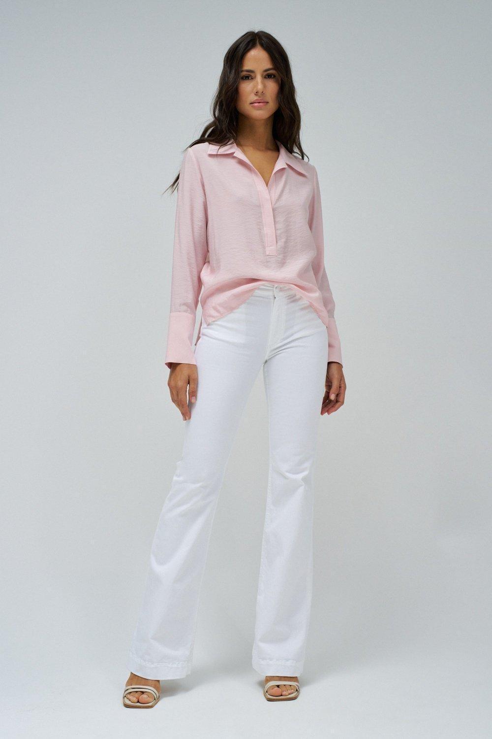 Plain Flowing Blouse, , large image number 1