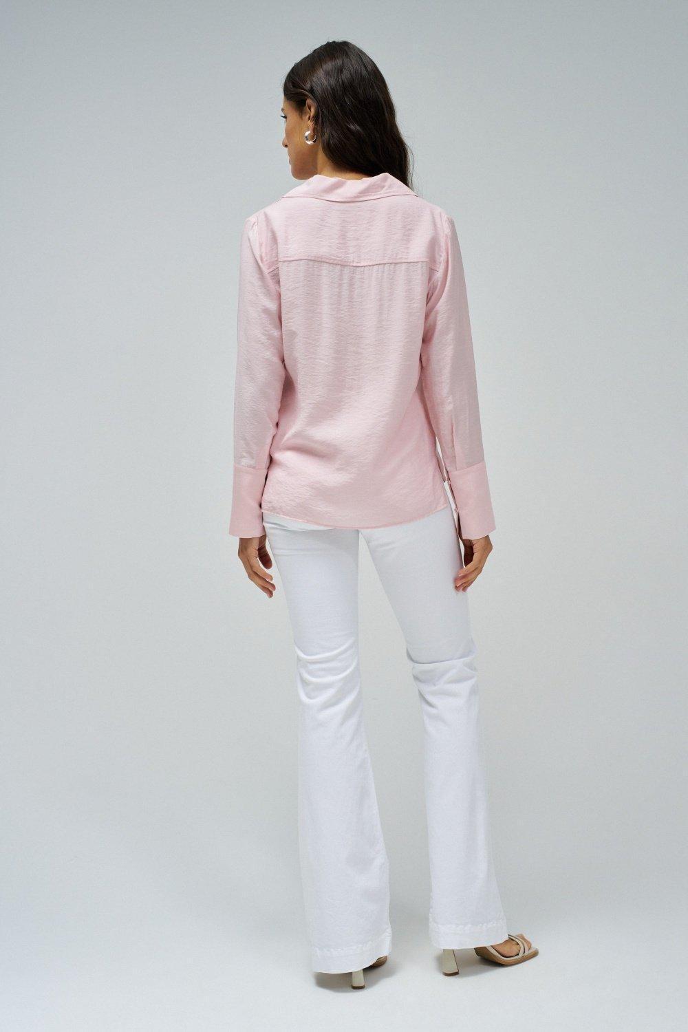 Plain Flowing Blouse, , large image number 3