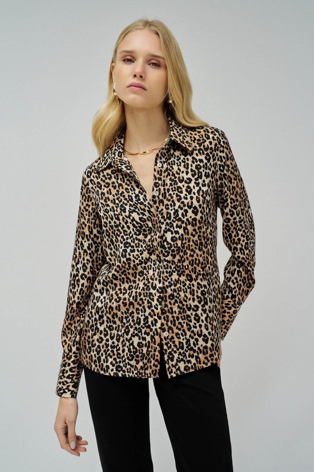Multicolour Animal Print Button Down Shirt, , large image number 0