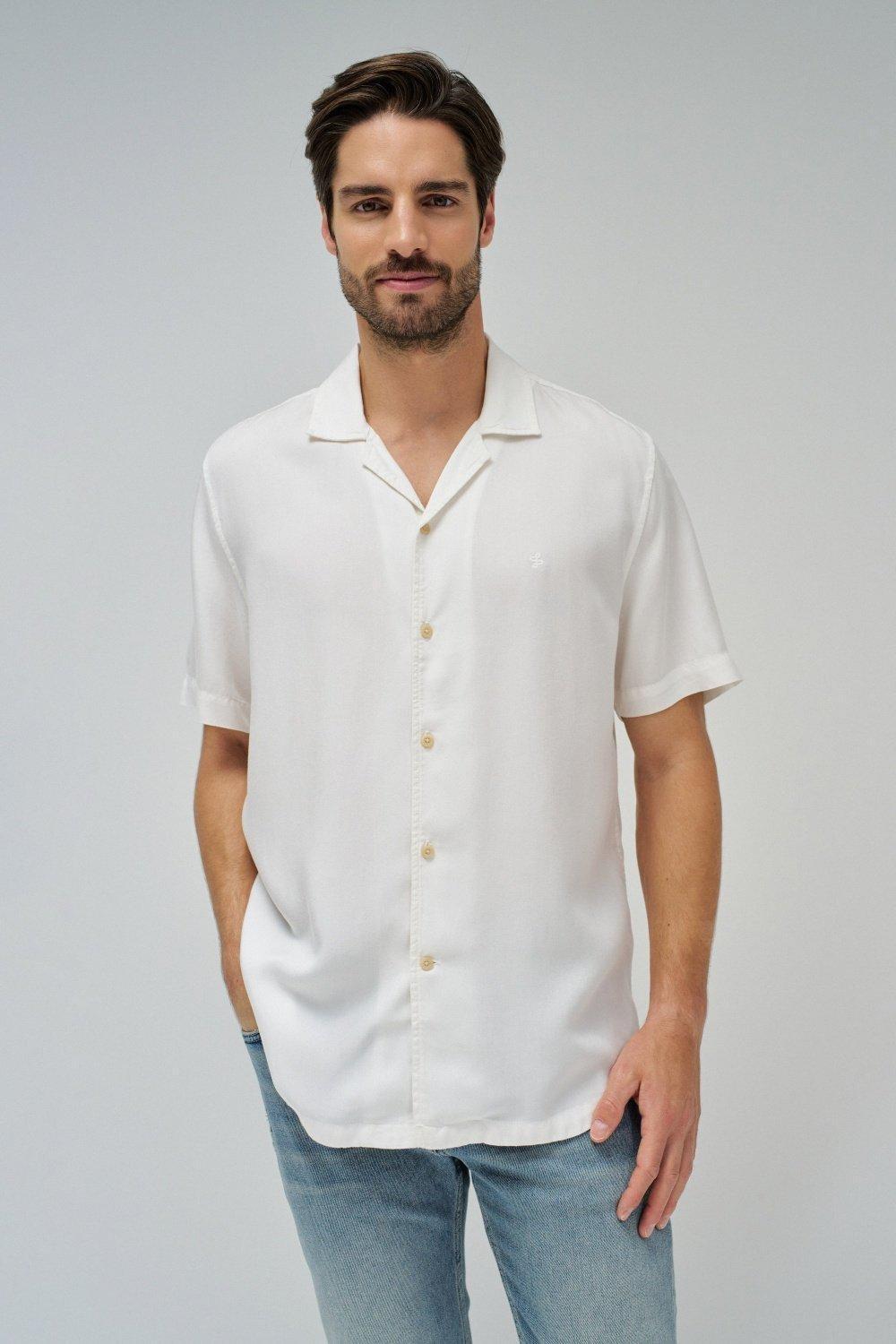 Beige Lightdenim Shirt, , large image number 0