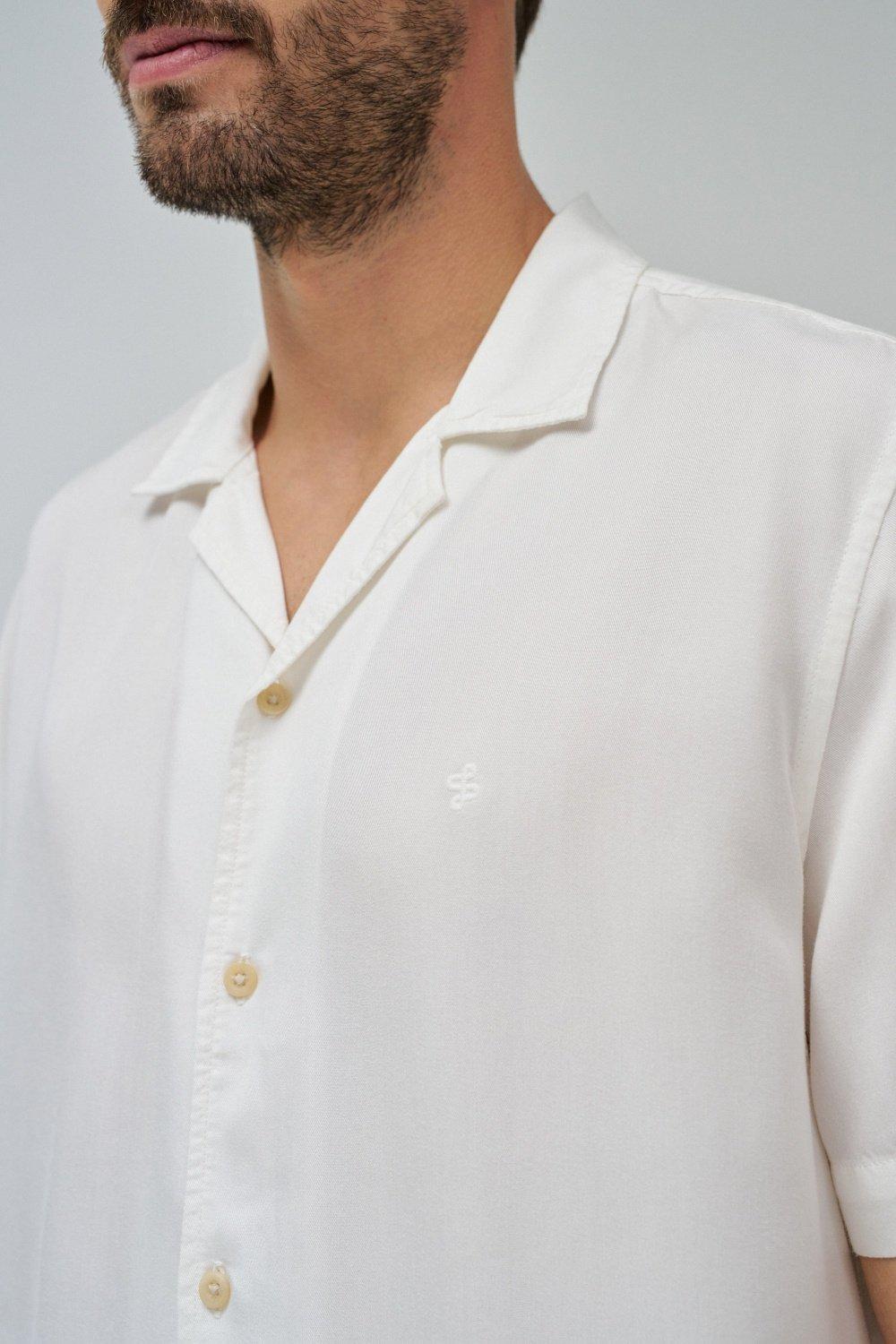 Beige Lightdenim Shirt, , large image number 4