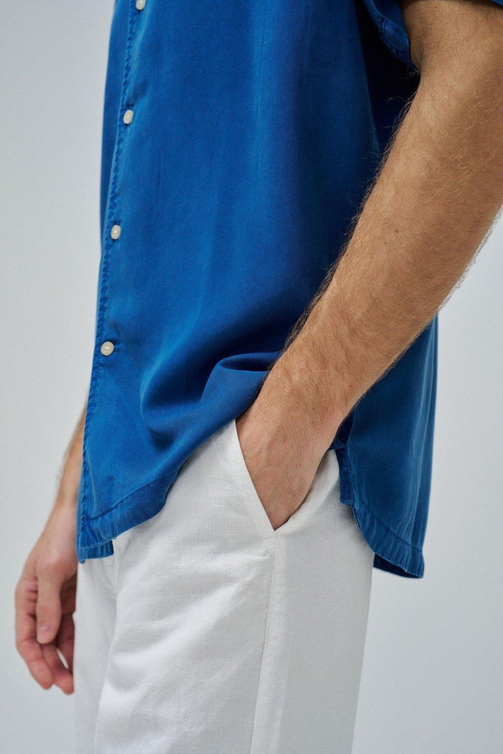 Blue Light denim Shirt, , large image number 4