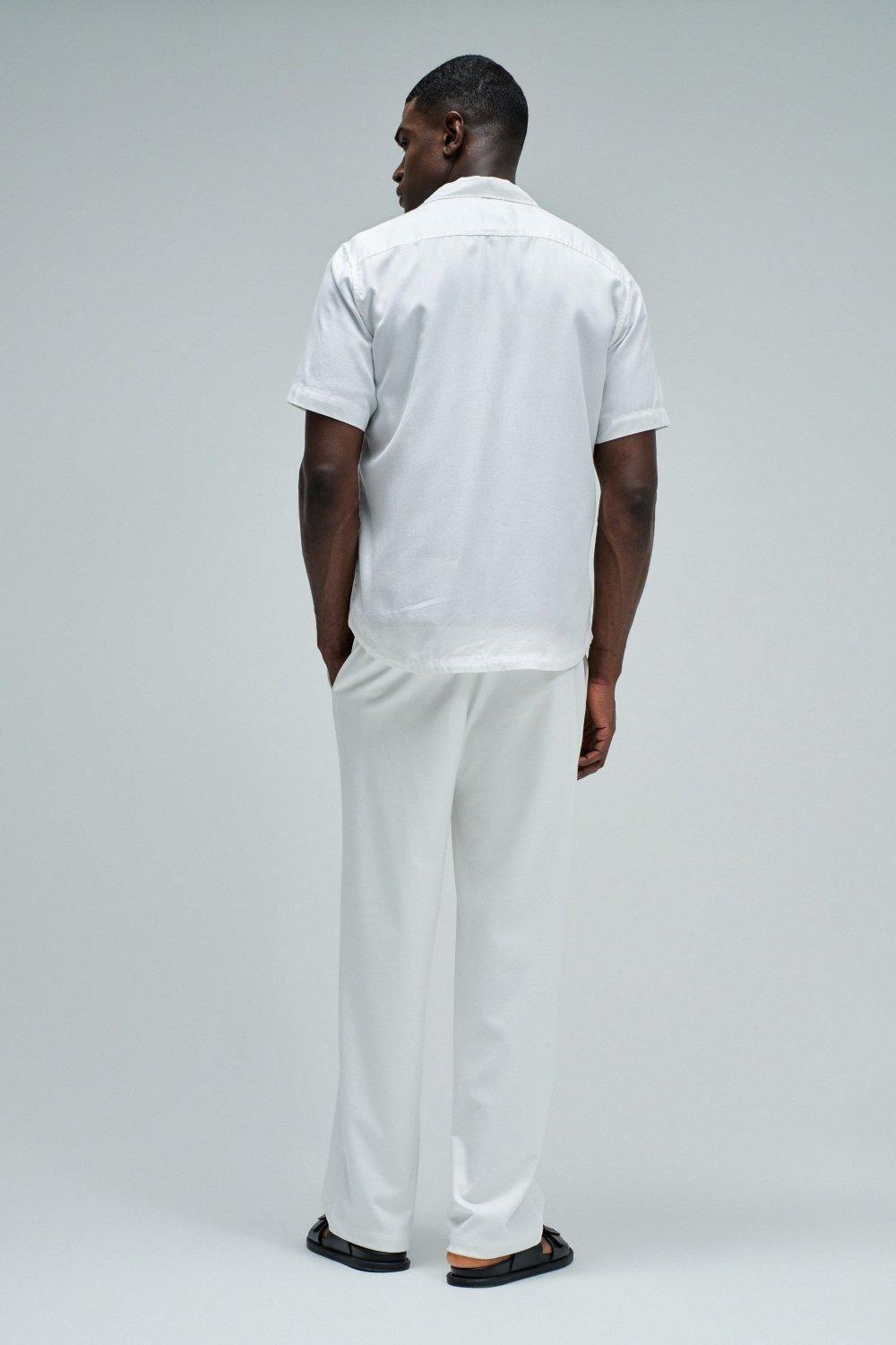 قميص دنيم خفيف, White, large image number 3