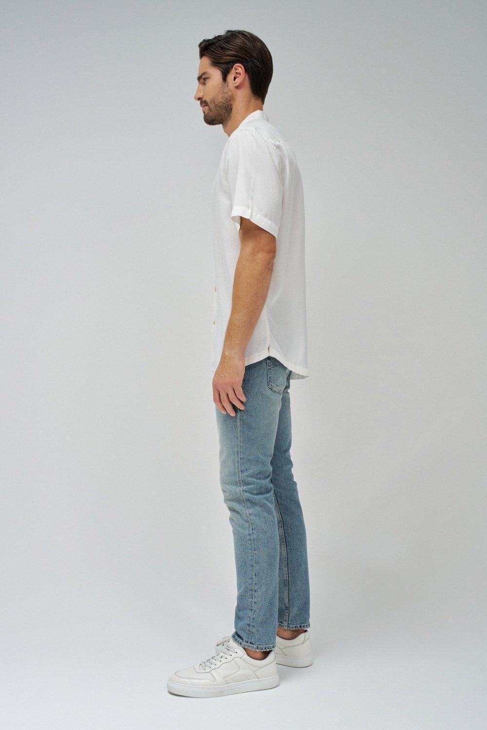 Light Denim Shirt, Beige, medium