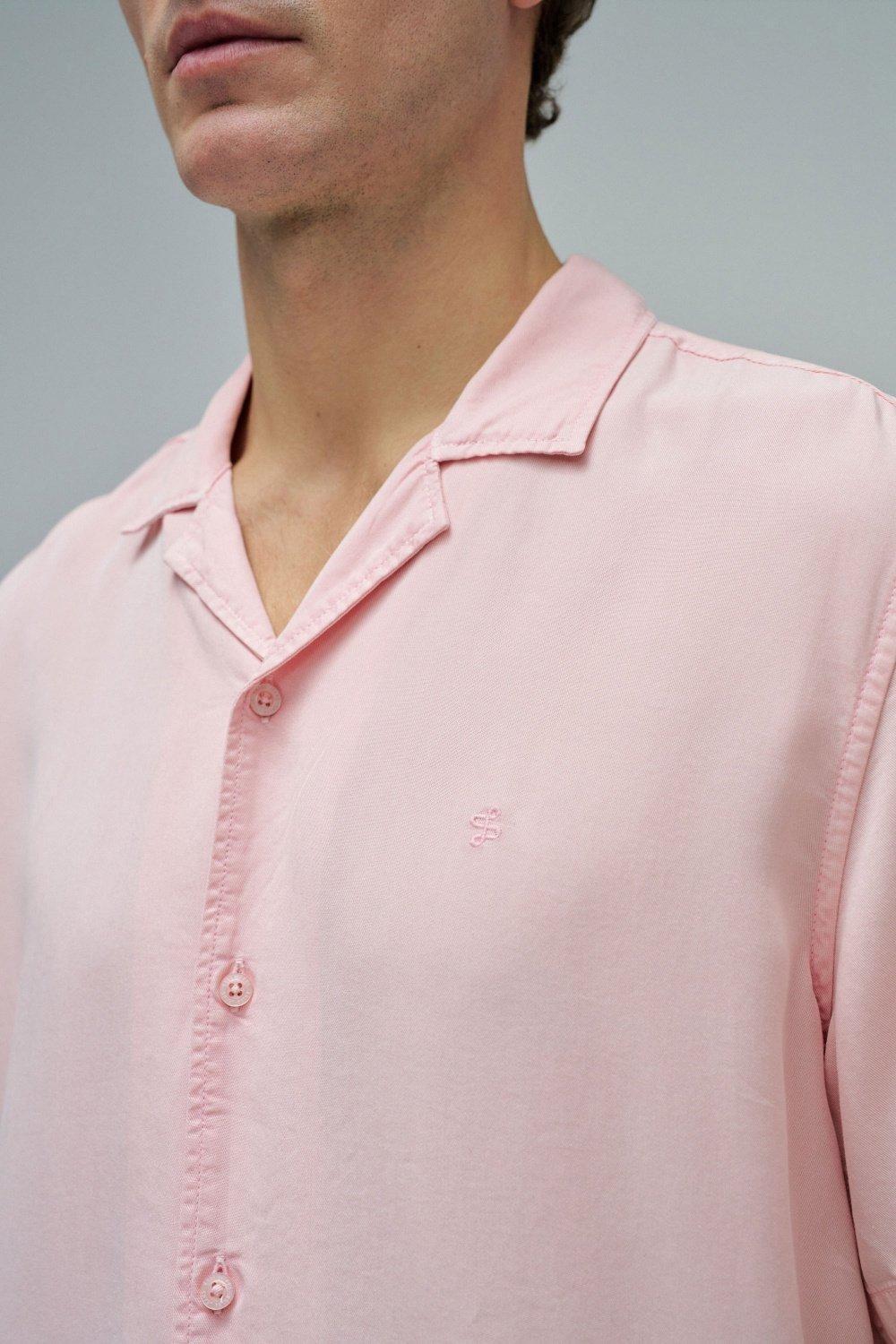 Light Denim Shirt, Pink, large image number 4
