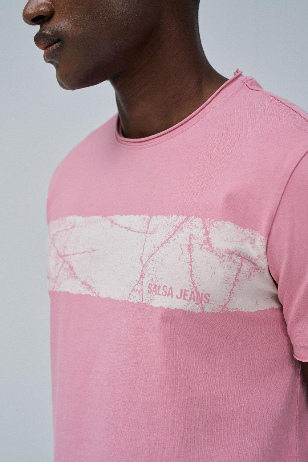 T-Shirt With Print&nbsp;, Pink, large image number 4