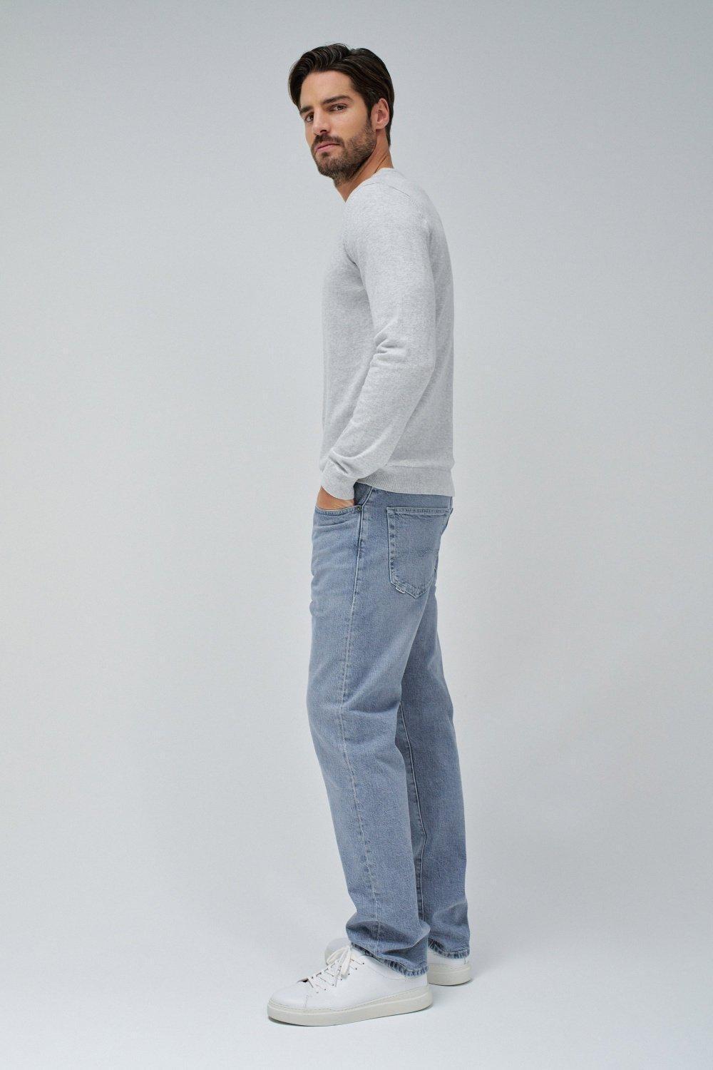 Knit Sweater, Grey, large image number 2