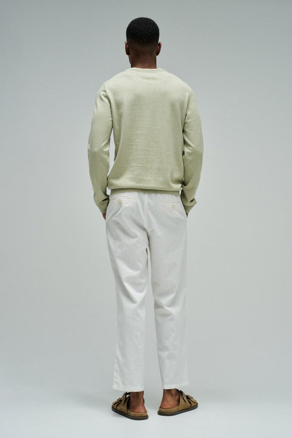 Knitted Jumper, Green, large image number 3