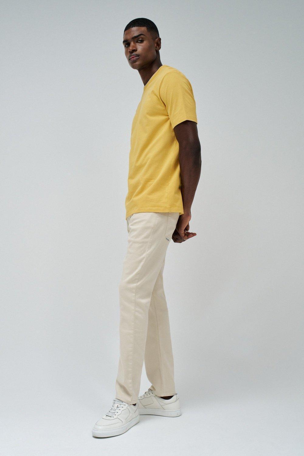 Textured T-Shirt Regular Fit, 2101_421, medium