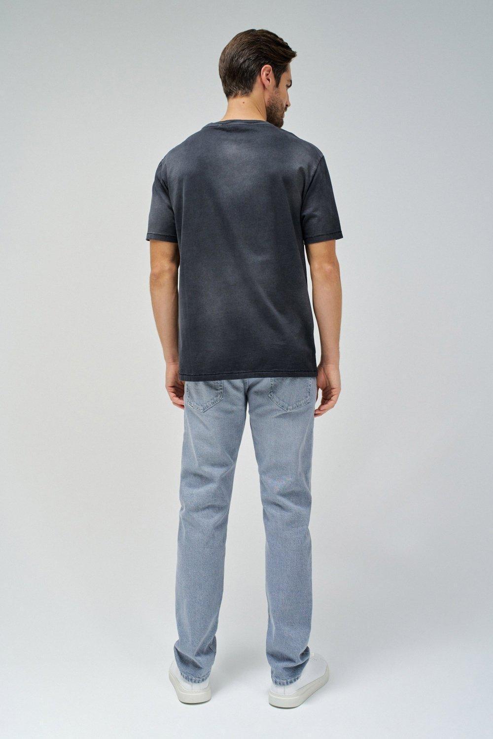 T-Shirt With Print, Black, large image number 3