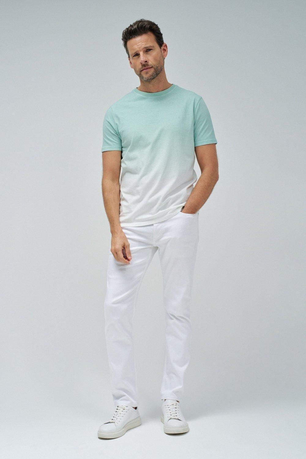 T-Shirt With Degrade Effect, Green, large image number 1