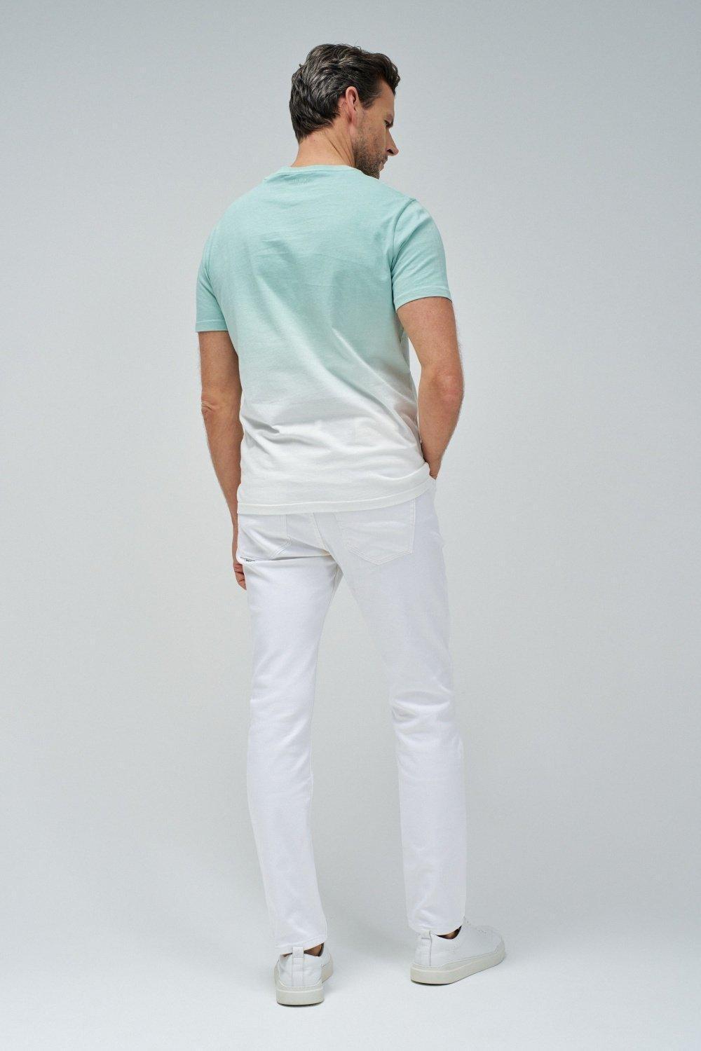 T-Shirt With Degrade Effect, Green, large image number 3