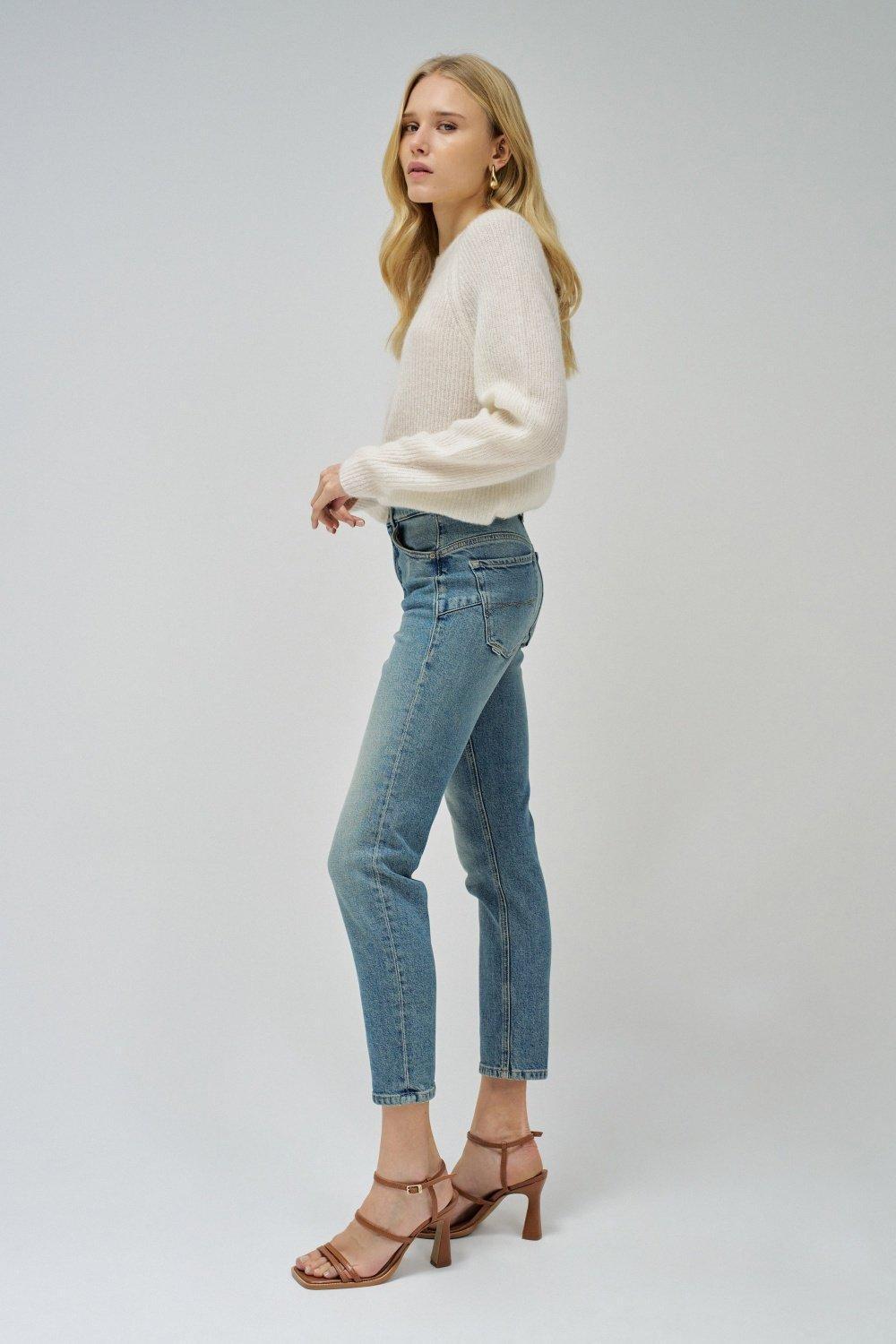 ed Denim Straight Leg Jeans, , large image number 2