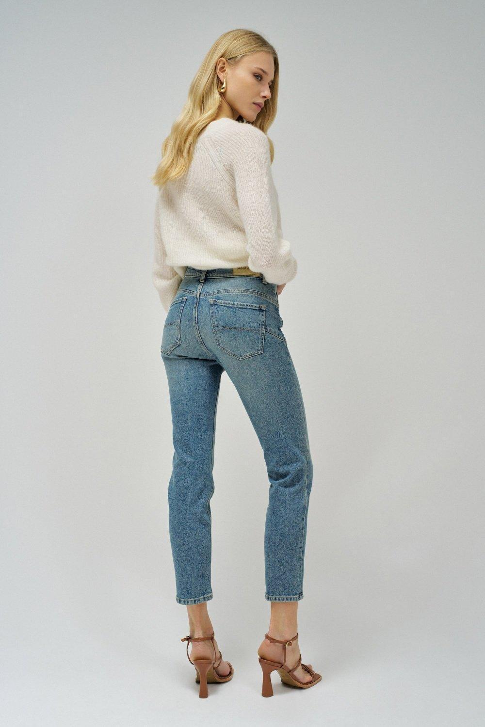 ed Denim Straight Leg Jeans, , large image number 3