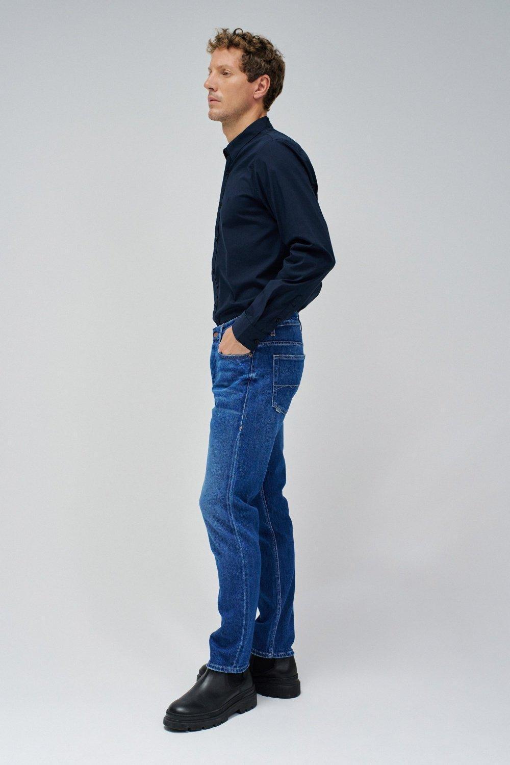 Slim Fit Jeans, Blue, large image number 2