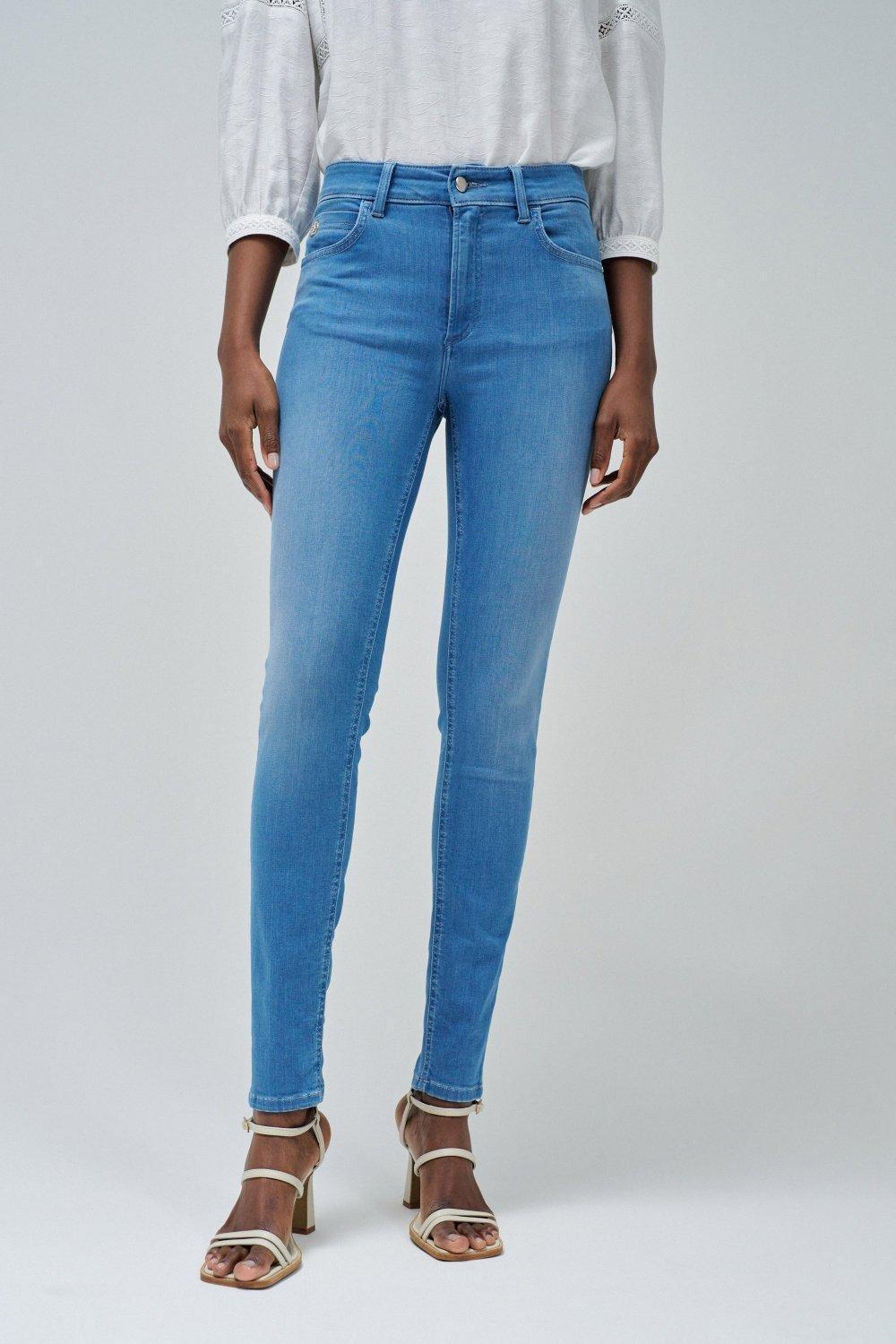 Jeans Destiny Push Up Skinny, Blue, large image number 0