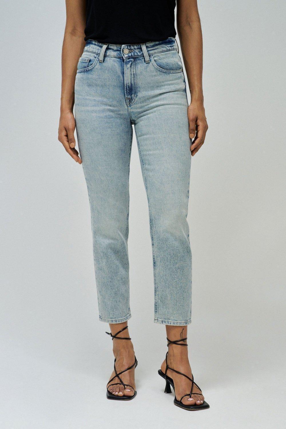 True Cropped Slimjeans, Blue, medium