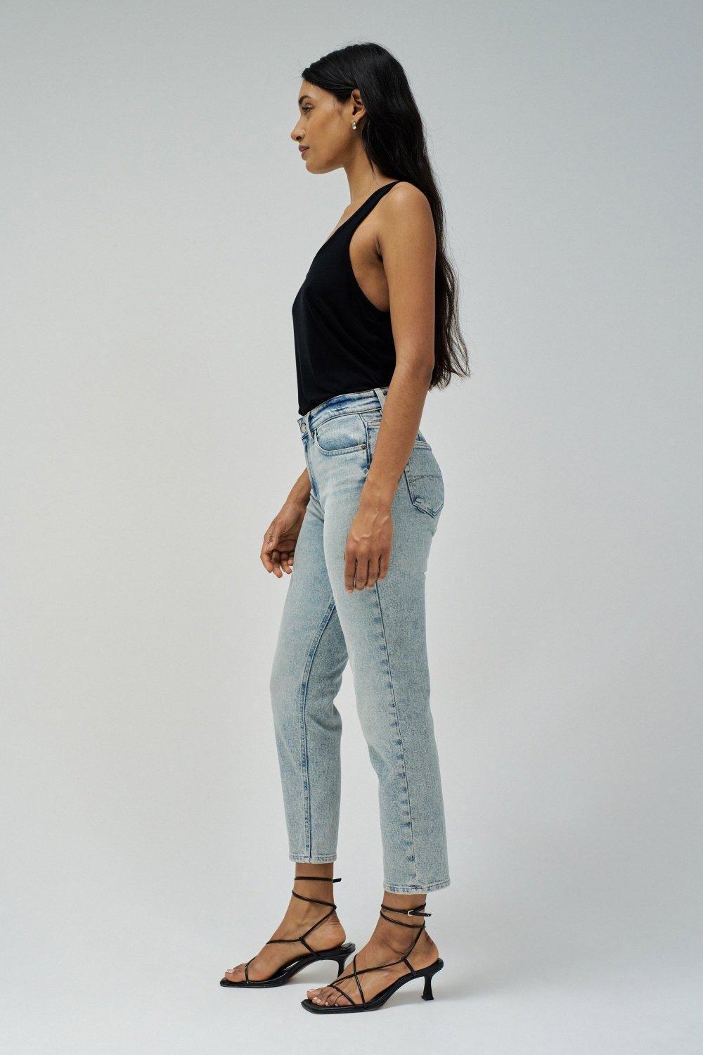 True Cropped Slimjeans, Blue, medium