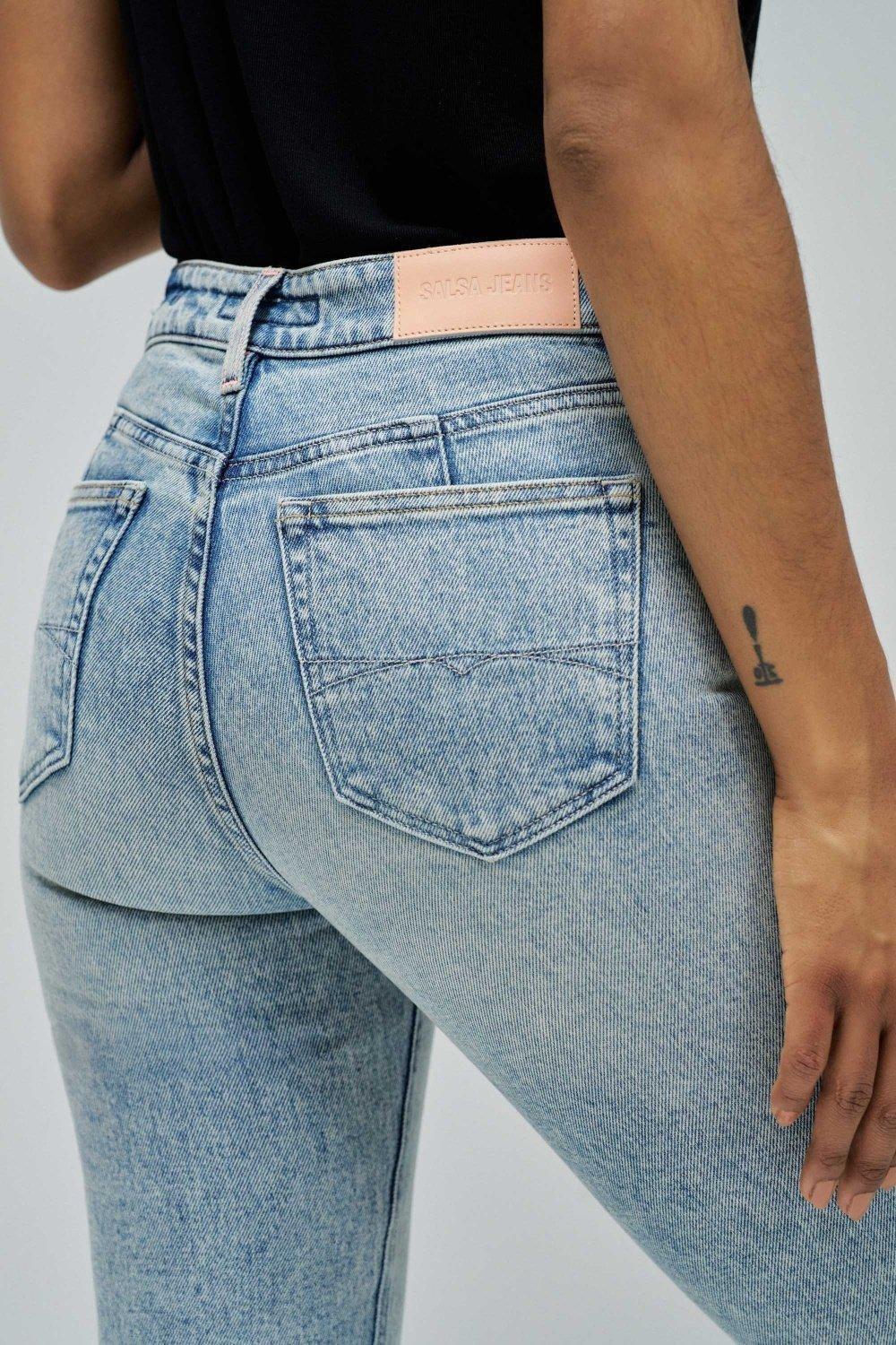 True Cropped Slimjeans, Blue, large image number 4