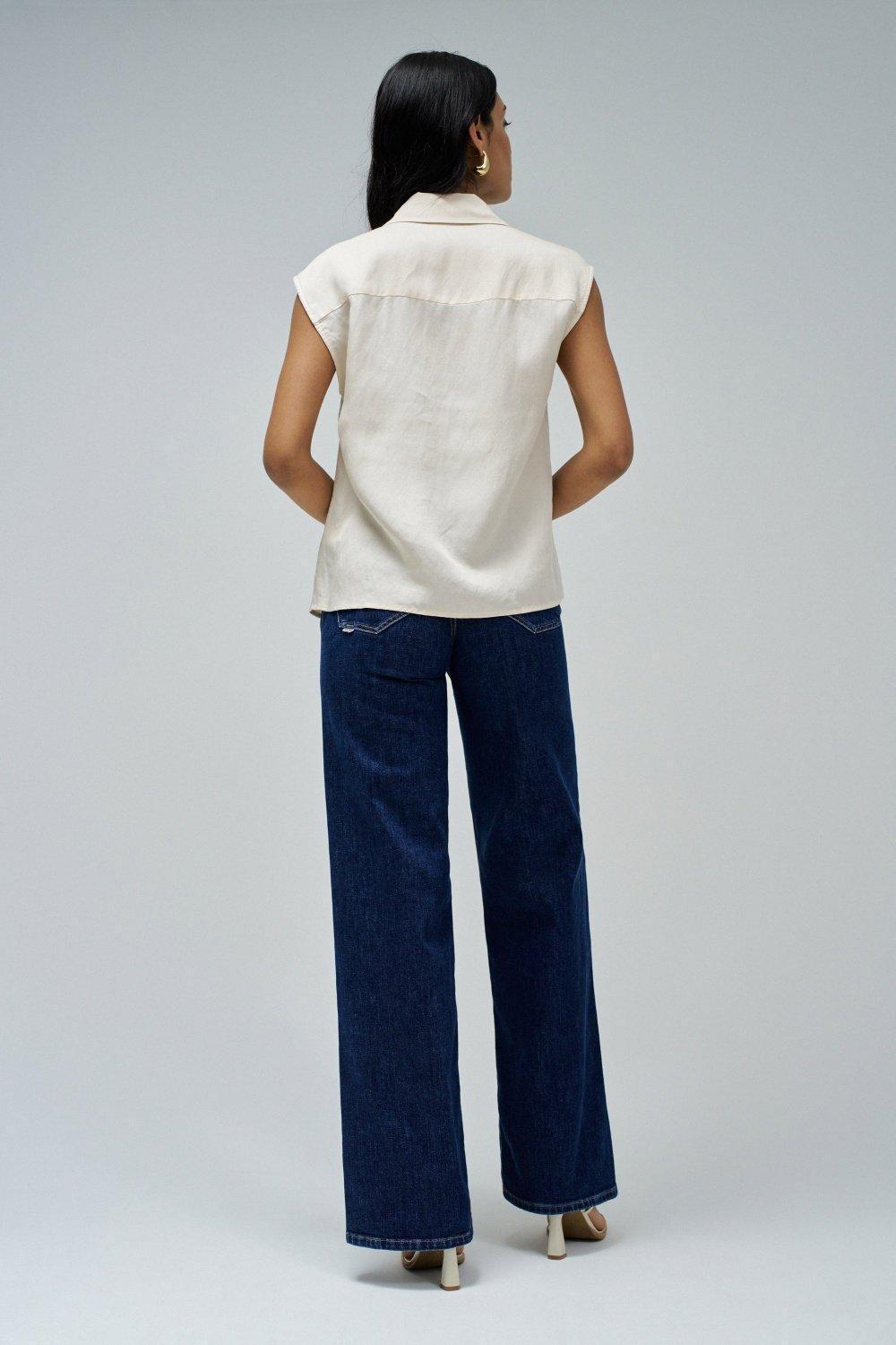 PEARL LIGHTDENIM SHIRT, , large image number 3