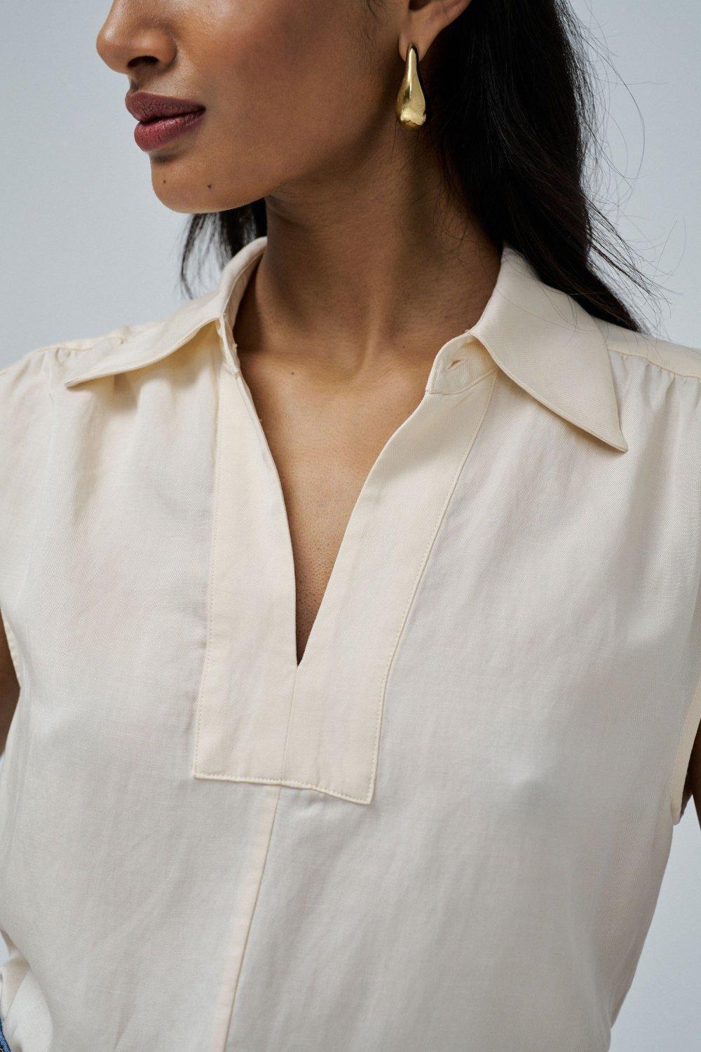 PEARL LIGHTDENIM SHIRT, , large image number 4