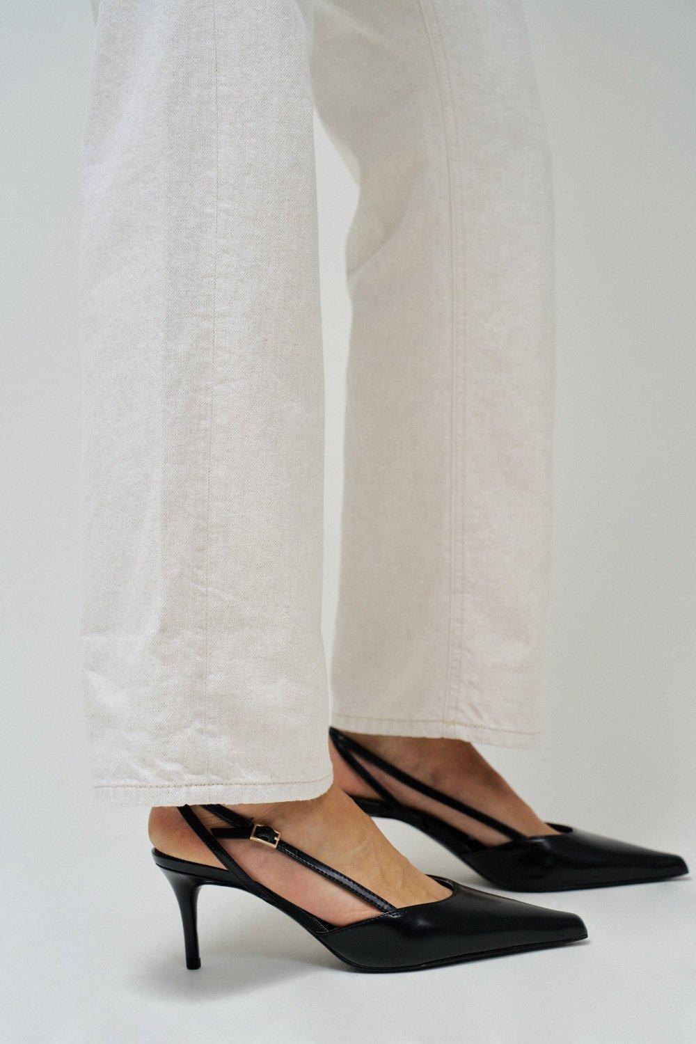 Beige Plain Casual Cropped Trousers, , large image number 4