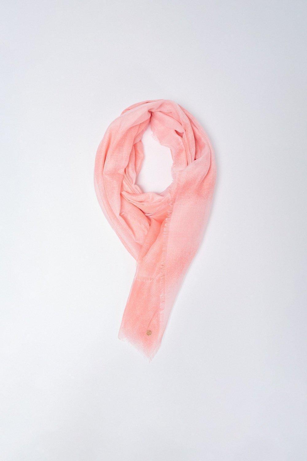 Gradient Solid Rectangle Scarf, 2101_621, large image number 4