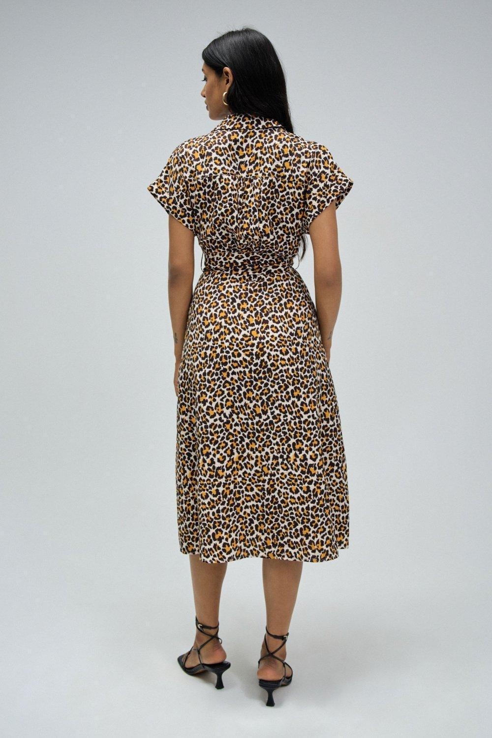 Printed Maxi Dress, Beige, large image number 3