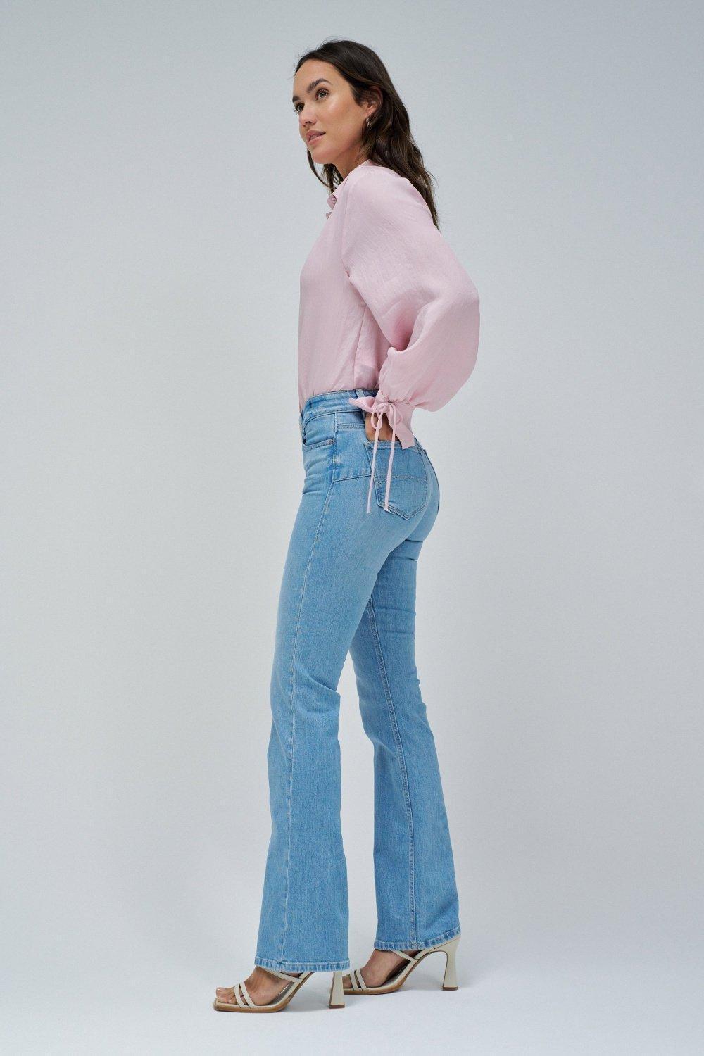 Blue Jeans Destiny Push Up Bootcut, , large image number 5