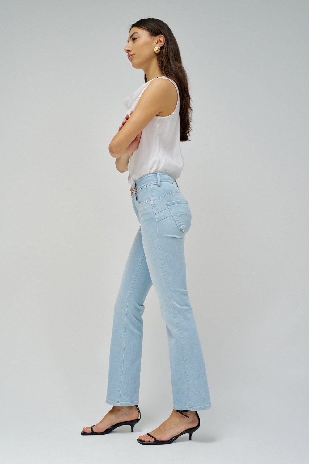 Jeans Secret Push In Bootcut , Blue, large image number 2