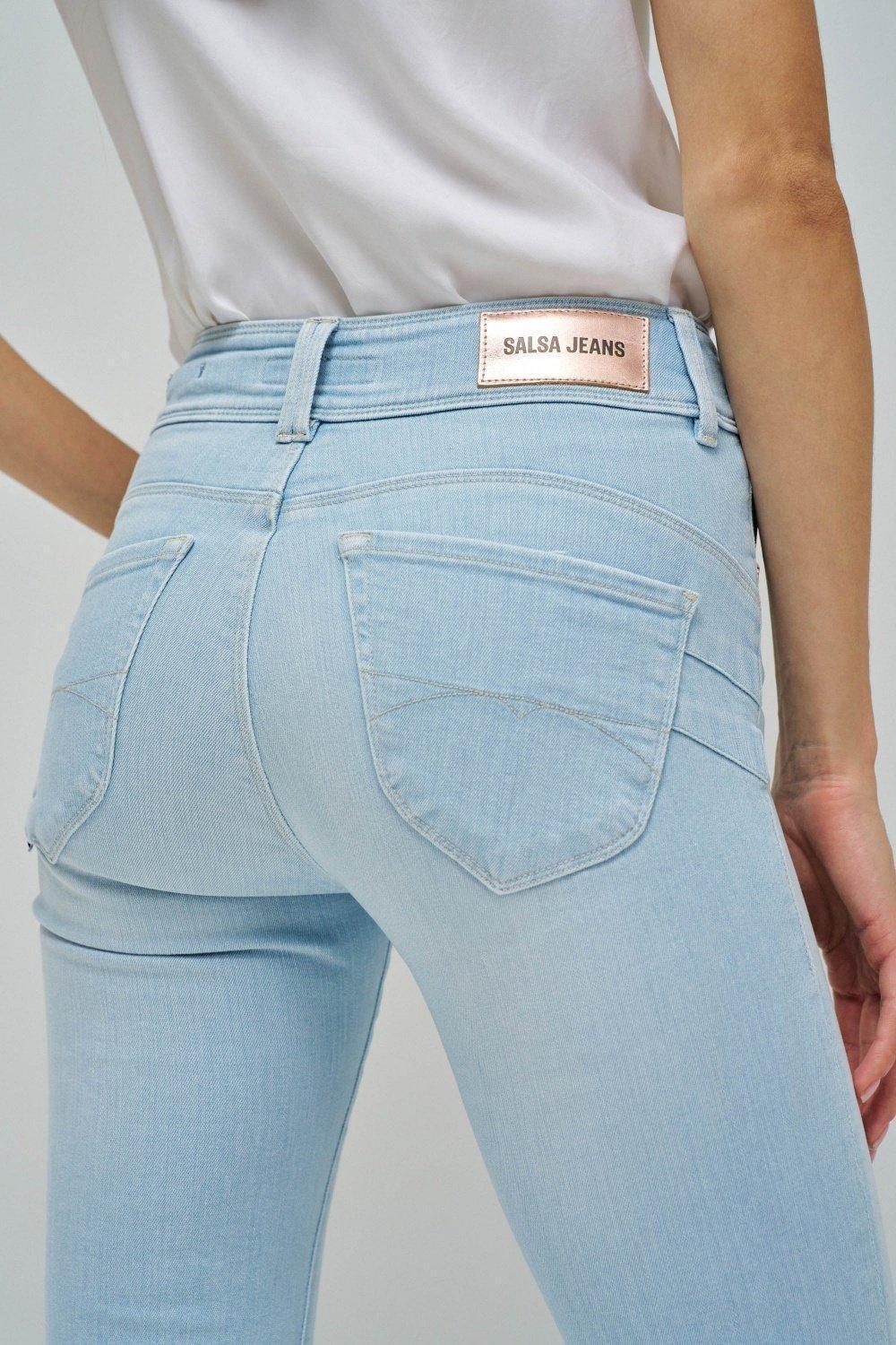 Jeans Secret Push In Bootcut , Blue, large image number 4