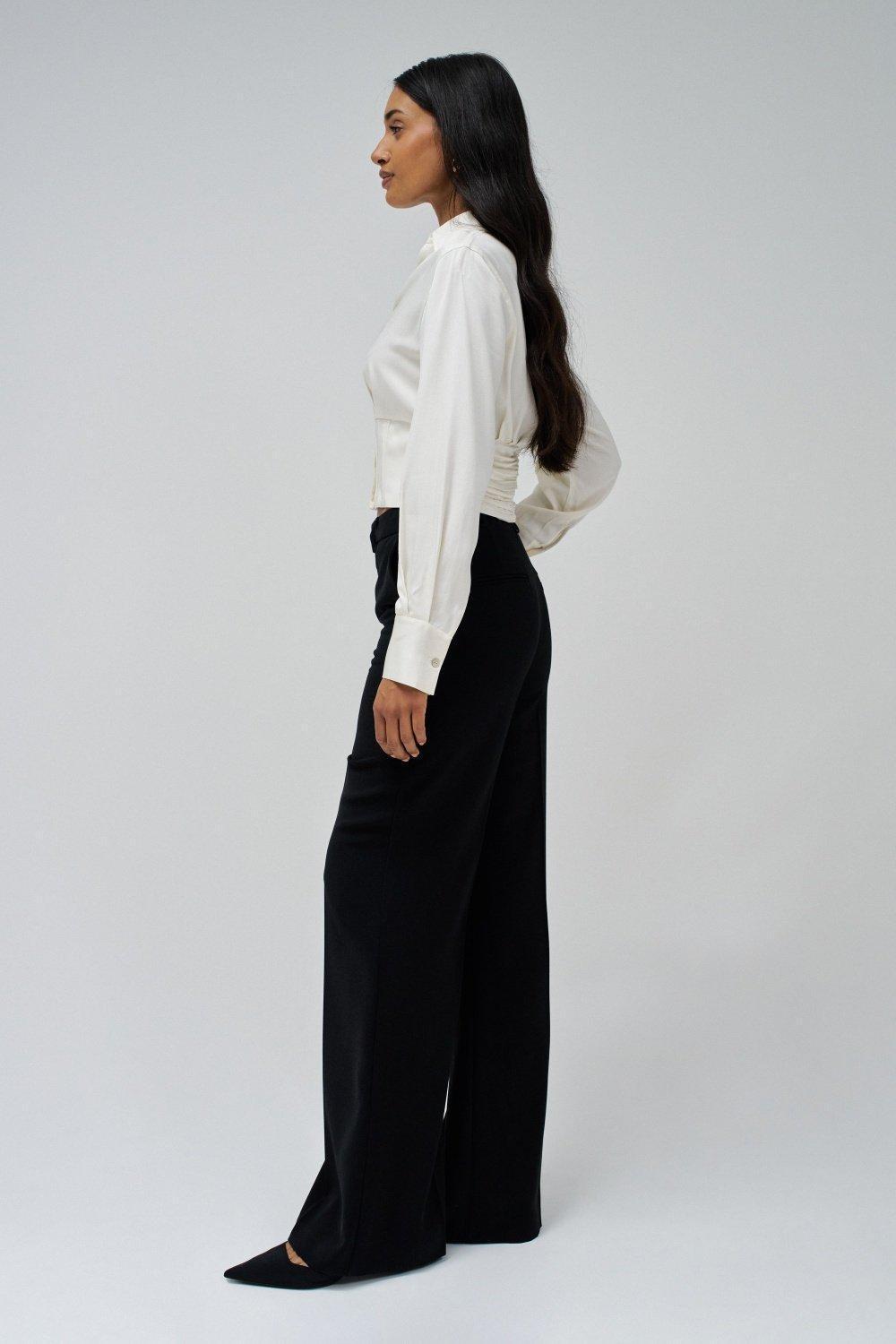 White Plain Button Down Shirt, , large image number 2