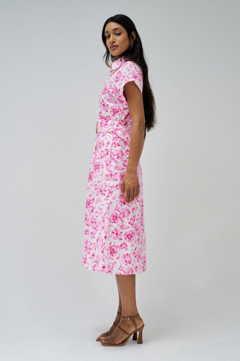 Pink Printed Embroidered, , large image number 2