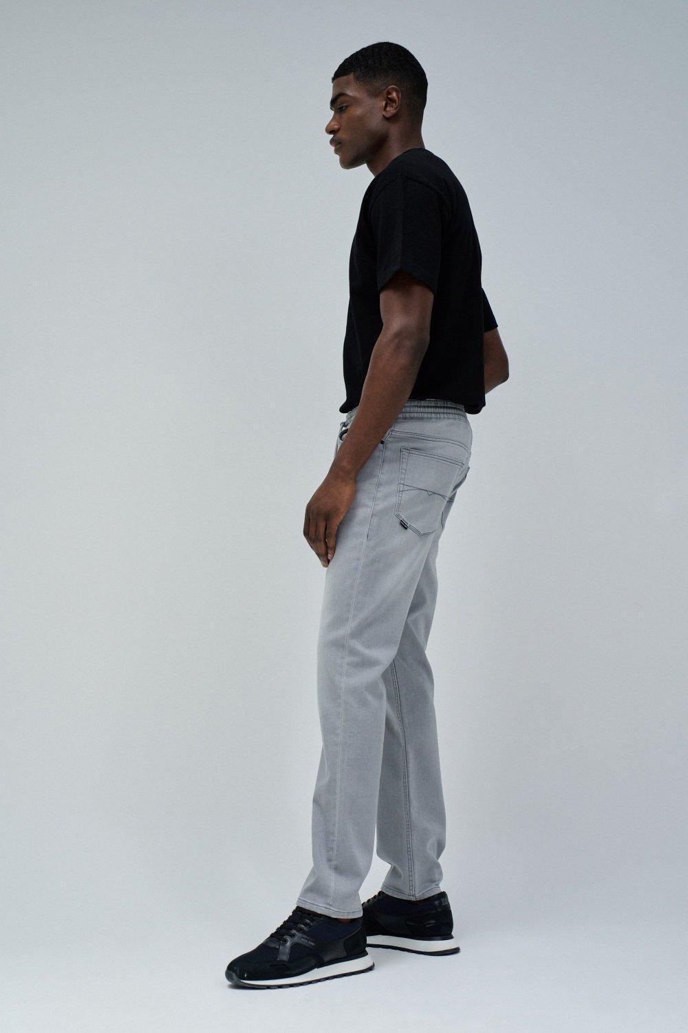 Denim Casual Joggers Regular Fit, , large image number 2