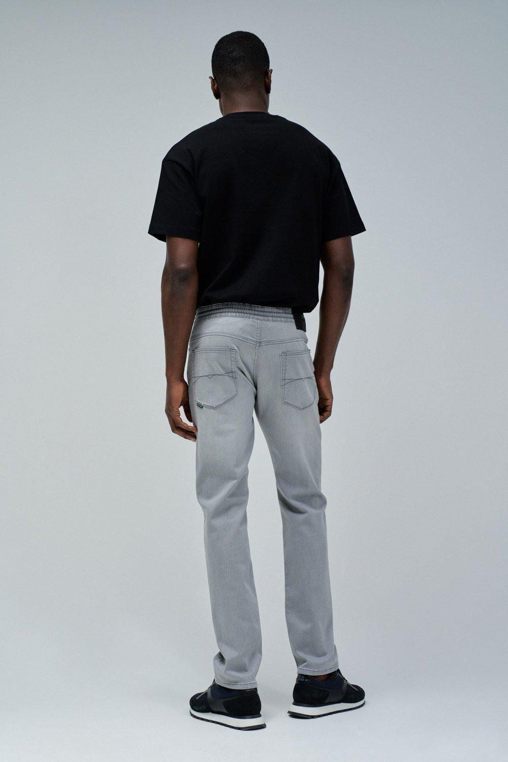 Denim Casual Joggers Regular Fit, , large image number 3