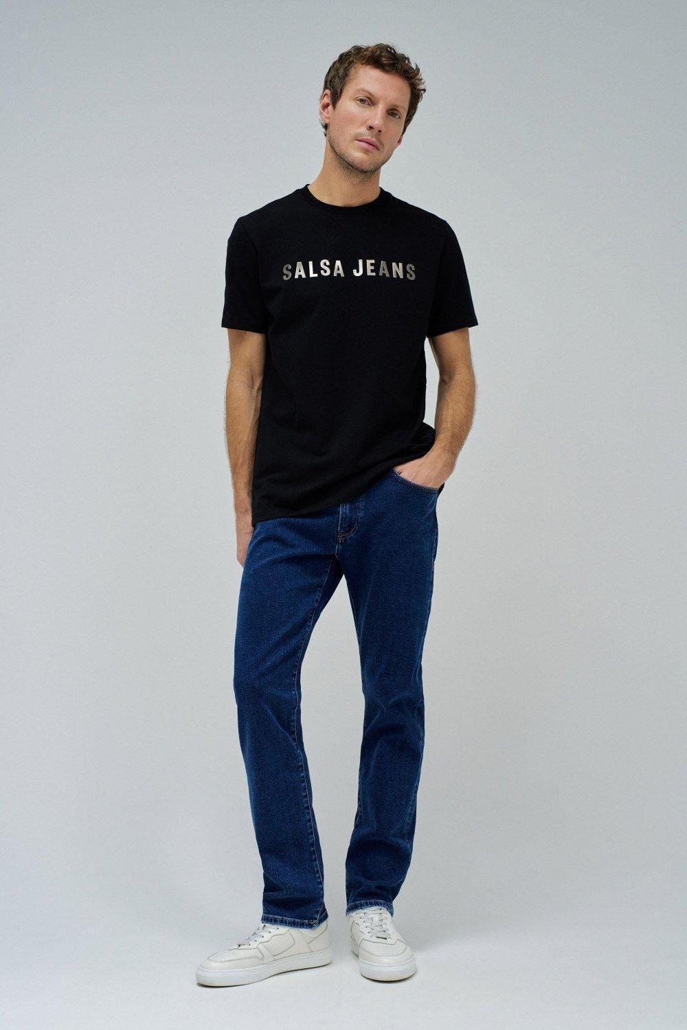 T-Shirt With Branding, , large image number 1