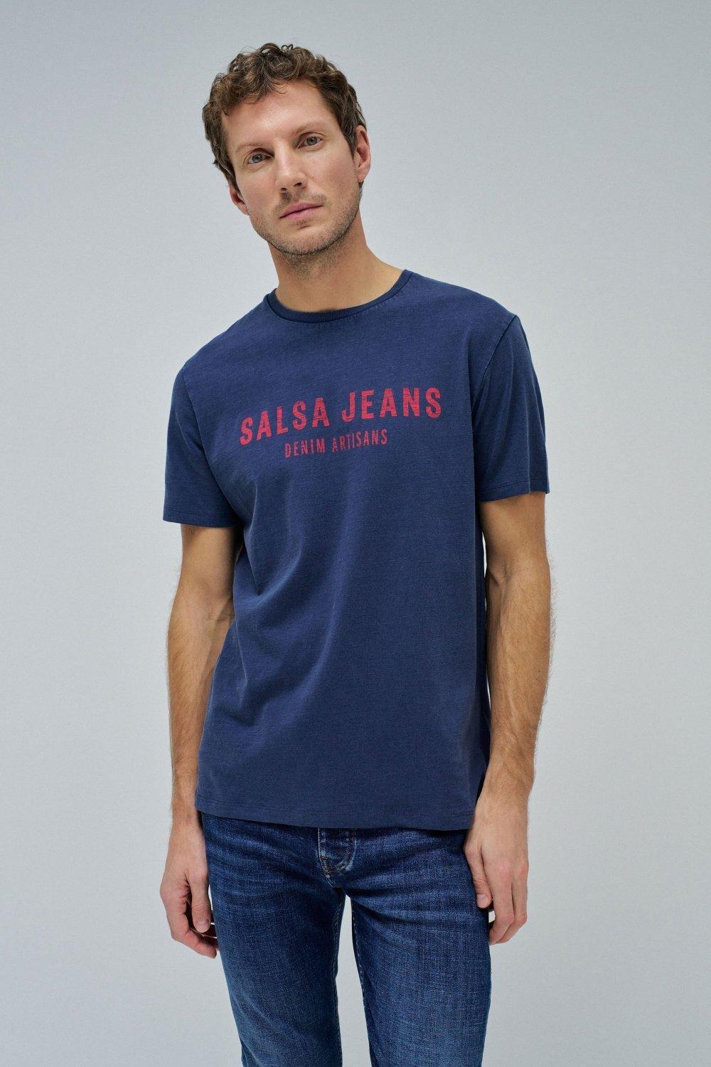 T-Shirt With Branding, , large image number 0