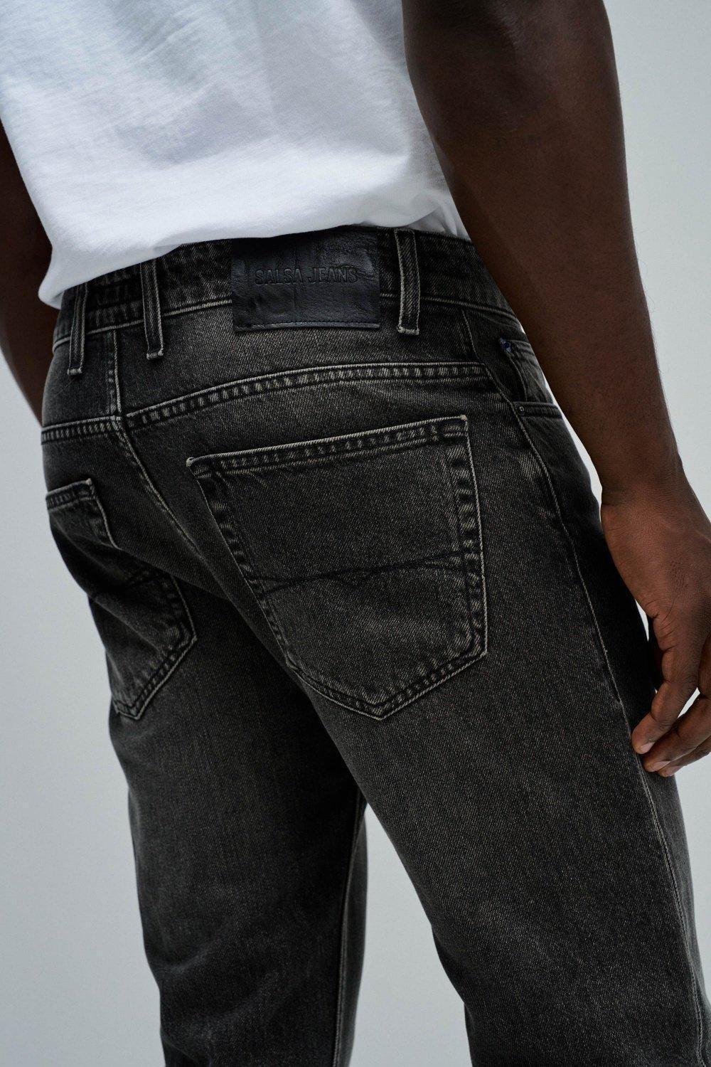 Regular Fit Jeans, Black, large image number 4