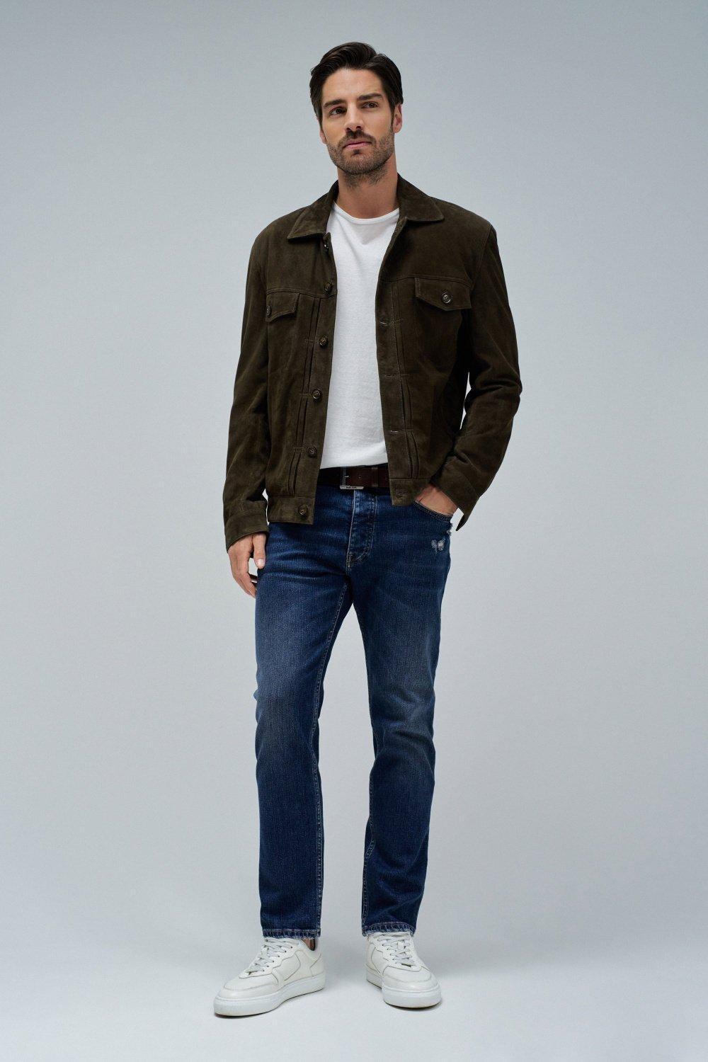 Regular Jeans, Navy, medium