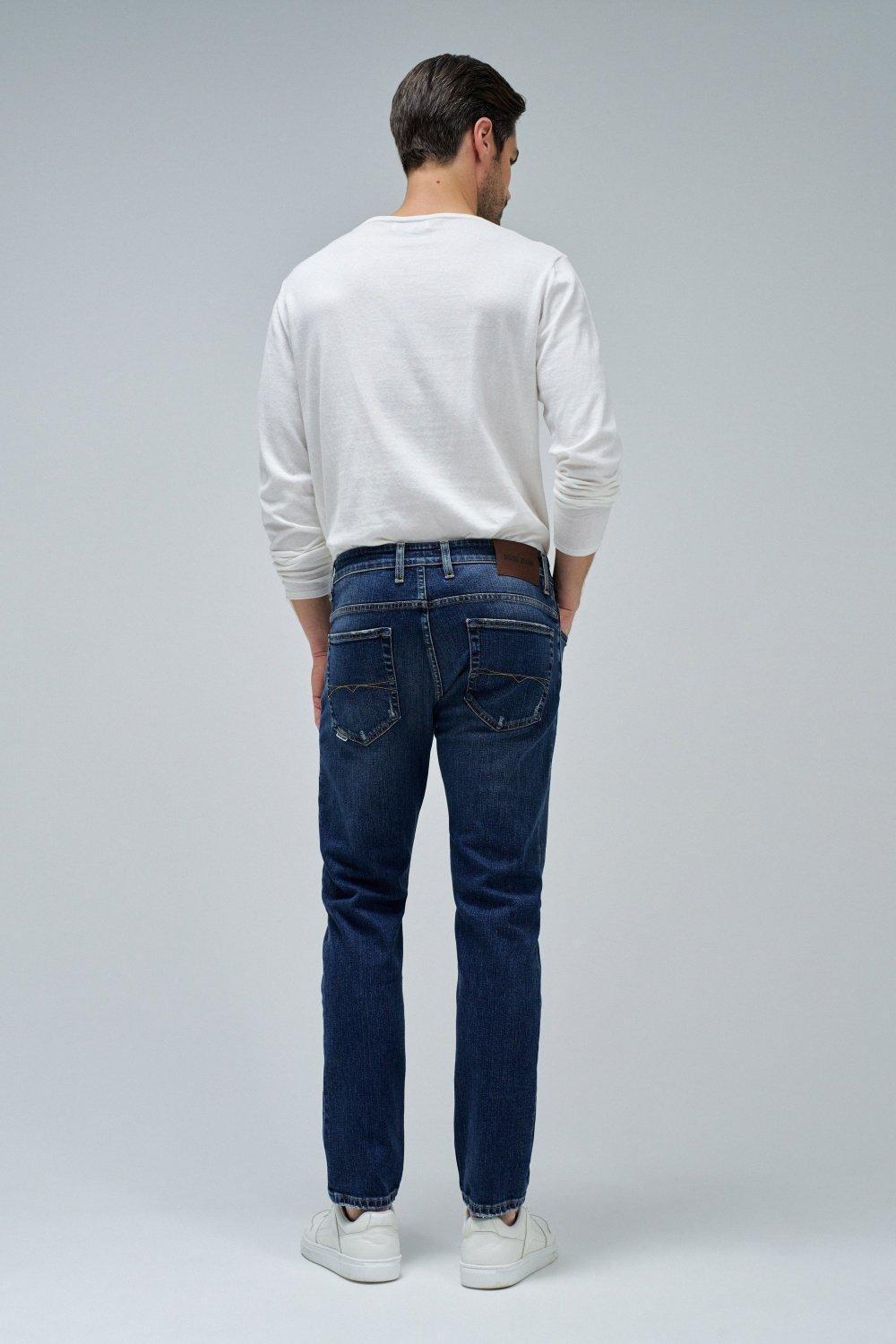 Regular Jeans, Navy, large image number 3