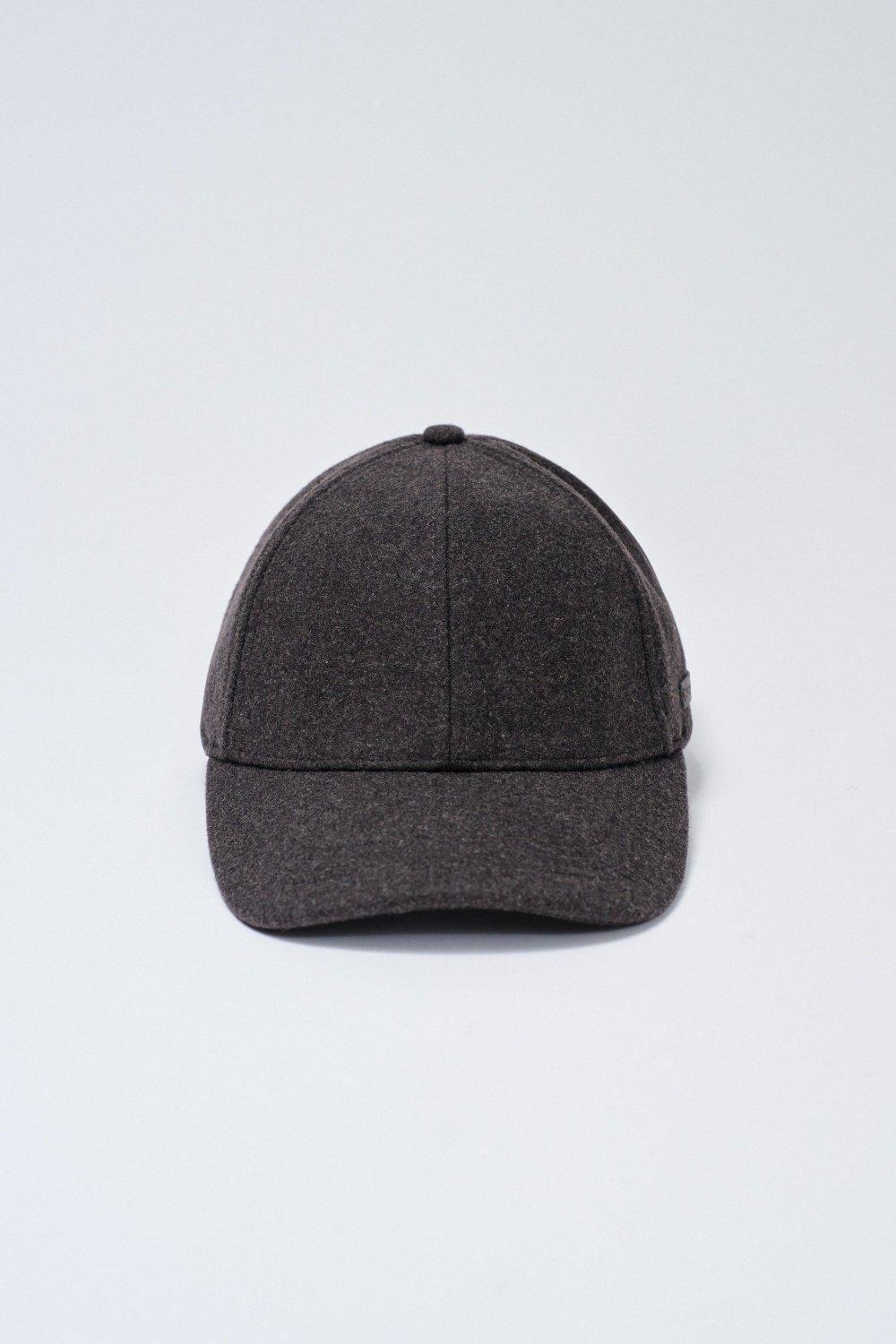 Brown Wool Cap, , medium