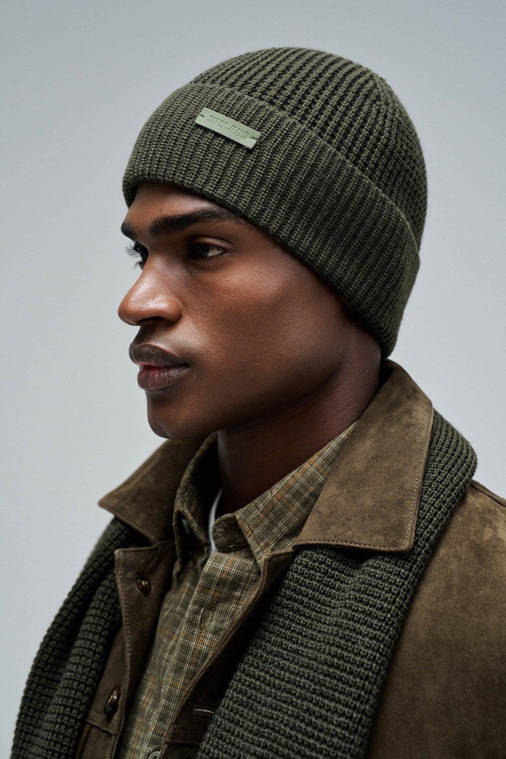 Knitted Hat, Green, large image number 3