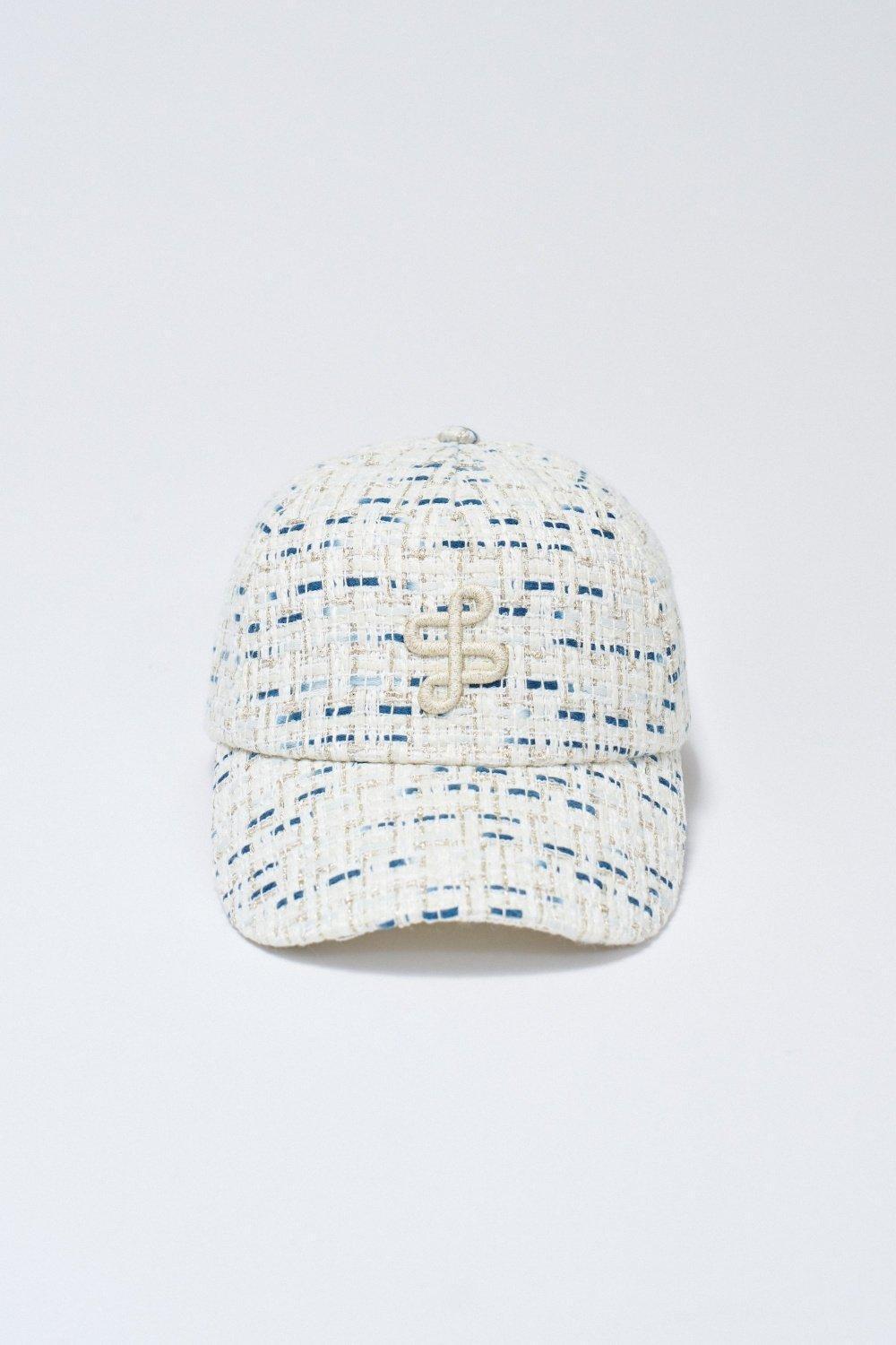 BEIGE TWEED CAP, 2101_110, large image number 0