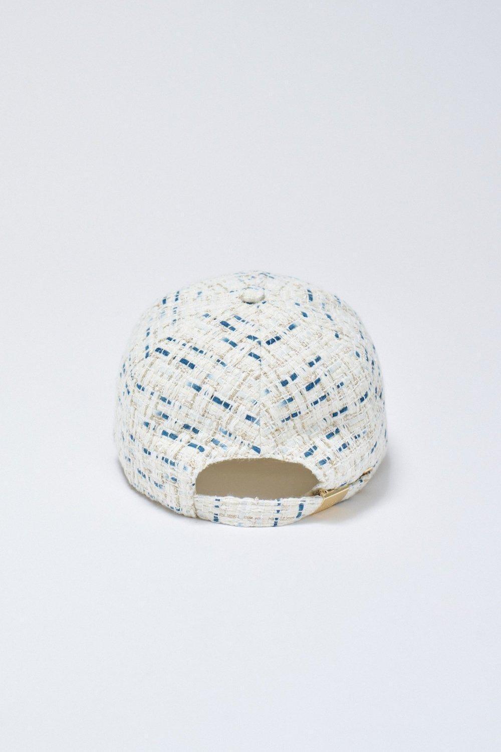 BEIGE TWEED CAP, 2101_110, large image number 3